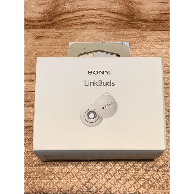 SONY(ソニー)の【もやい様専用】SONY  LinkBuds  WF-L900 (W) スマホ/家電/カメラのオーディオ機器(ヘッドフォン/イヤフォン)の商品写真