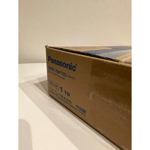 新品】Panasonic ブルーレイディスクレコーダー DMR-2W100