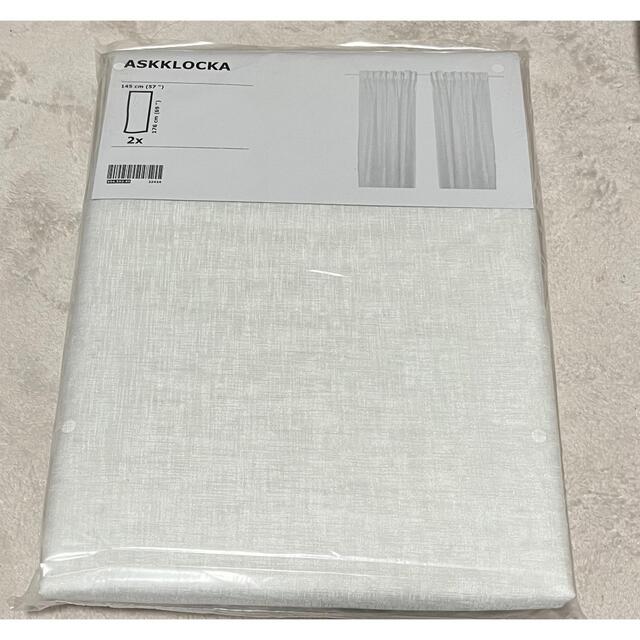 IKEA(イケア)のASKKLOCKA IKEA カーテン　145×176 インテリア/住まい/日用品のカーテン/ブラインド(レースカーテン)の商品写真