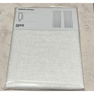 イケア(IKEA)のASKKLOCKA IKEA カーテン　145×176(レースカーテン)