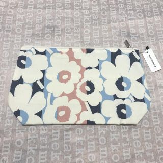 新品　marimekko マリメッコ　マリロゴ　ポーチ　レア　タグ付き