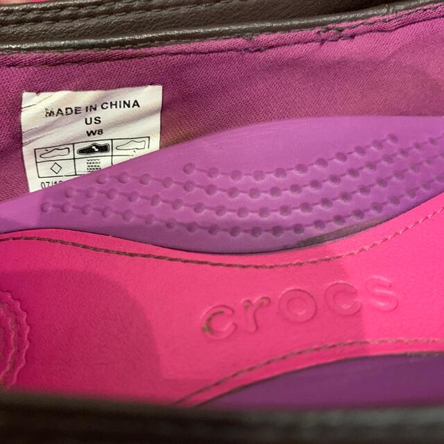 crocs(クロックス)のクロックスウェッジヒール24.0 レディースの靴/シューズ(ハイヒール/パンプス)の商品写真