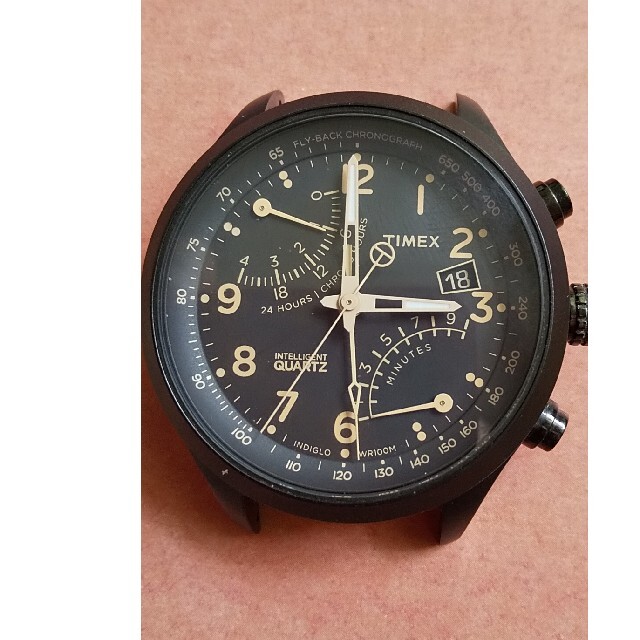 TIMEX(タイメックス)のタイメックス　TIMEX　クロノグラフ　ジャンク不動品 メンズの時計(腕時計(アナログ))の商品写真