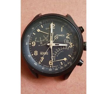 タイメックス(TIMEX)のタイメックス　TIMEX　クロノグラフ　ジャンク不動品(腕時計(アナログ))