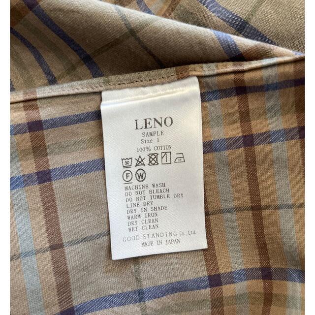 leno＆co チェックシャツ