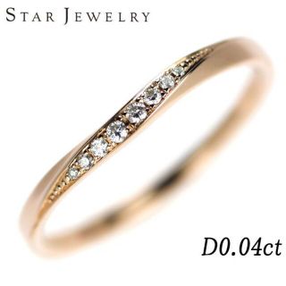 スタージュエリー(STAR JEWELRY)のご専用 スタージュエリー K18PG ダイヤモンド リング バンド(リング(指輪))