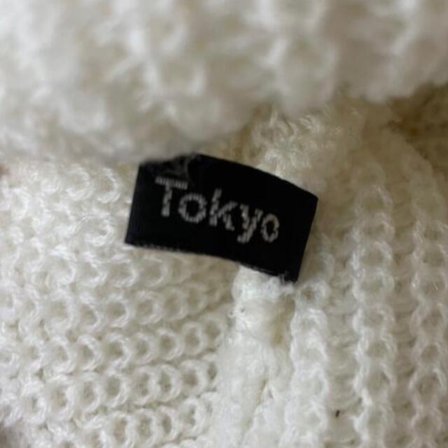 8iGHT(エイト)の8ight tokyo ☆ ホワイト　シンプル　ビーニー　ニット帽 メンズの帽子(ニット帽/ビーニー)の商品写真