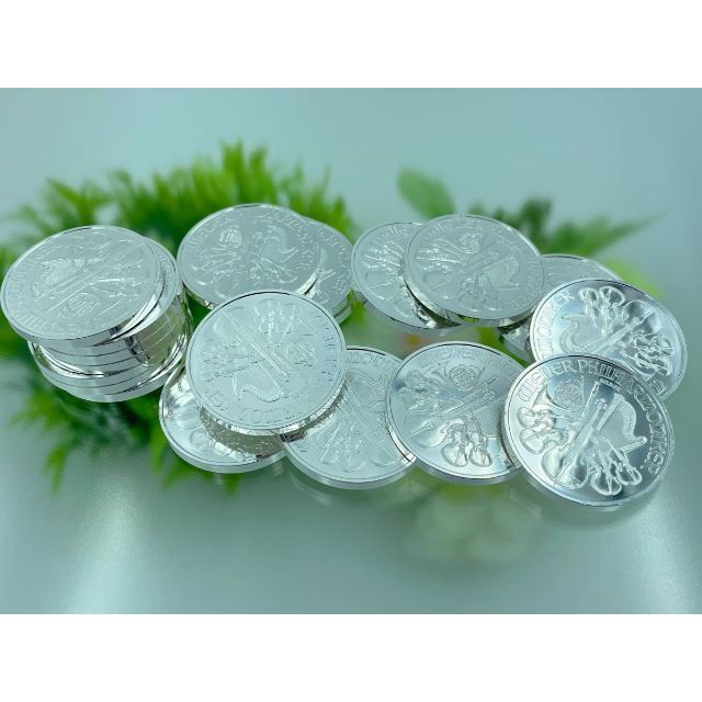 .999silver　オーストリア ウィーン 1oz 銀貨 20枚 エンタメ/ホビーの美術品/アンティーク(貨幣)の商品写真