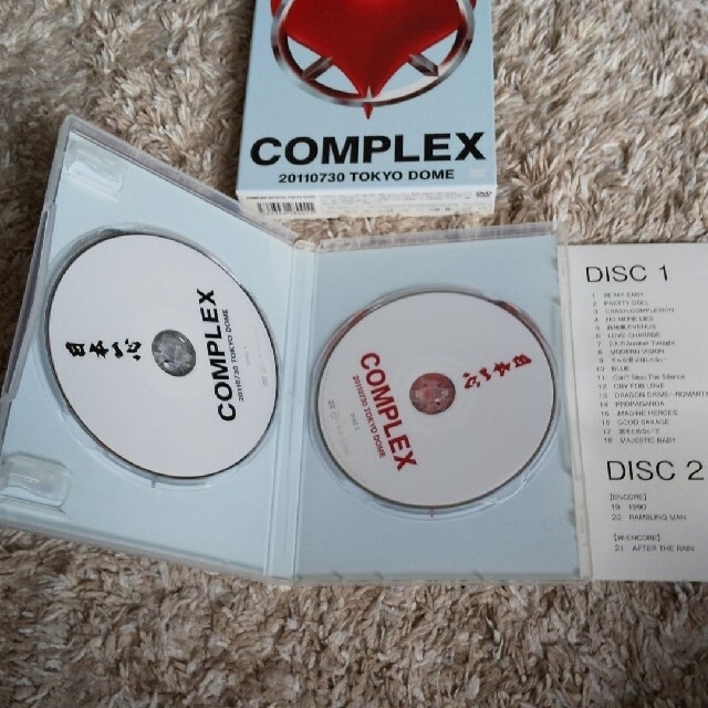 COMPLEX 日本一心 DVD 20110730 TOKYO DOME 2