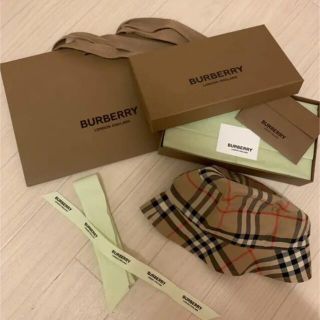 バーバリー(BURBERRY)のバーバリー　ベビー　バケハ(帽子)