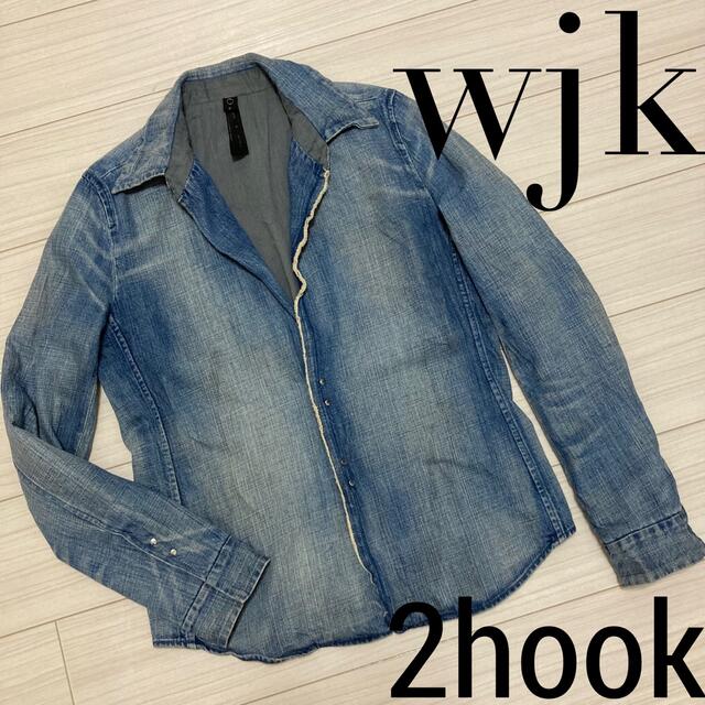 wjk(ダブルジェーケー)の良品◆wjk ダブルジェイケイ◆デニム フックシャツ 2hook shirts メンズのトップス(シャツ)の商品写真