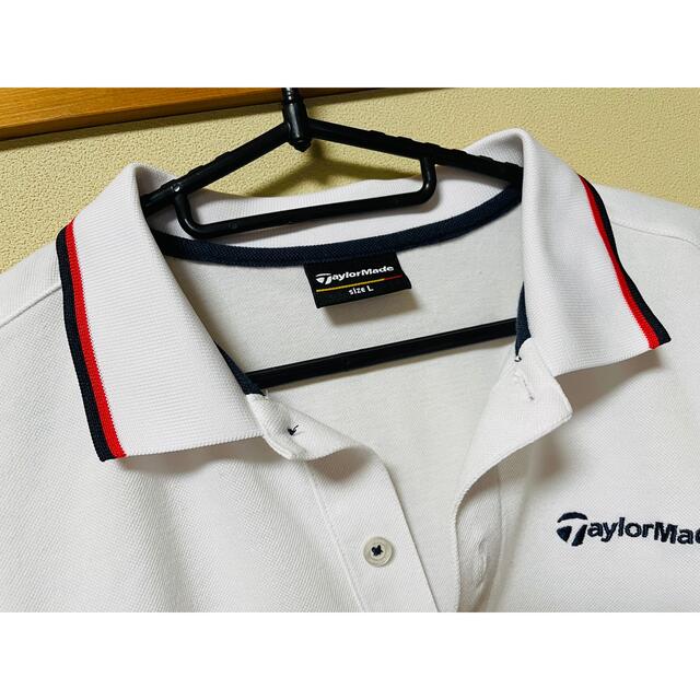 TaylorMade 薄手ニット　Lサイズ ポロシャツ　ゴルフウェア