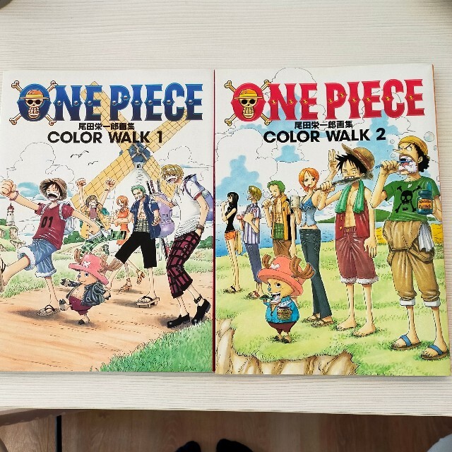 尾田栄一郎画集 One Piece Color Walk 1 2 セット 初版の通販 By Manappu S Shop ラクマ