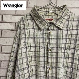 ラングラー(Wrangler)のWrangler ラングラー 長袖シャツ チェック柄 コットン マルチカラー2X(シャツ)