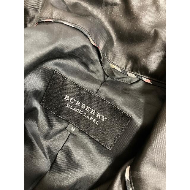 BURBERRY BLACK LABEL(バーバリーブラックレーベル)のバーバリーブラックレーベルMA-1黒ノバチェックBBLジャンパーライトアウター メンズのジャケット/アウター(ブルゾン)の商品写真