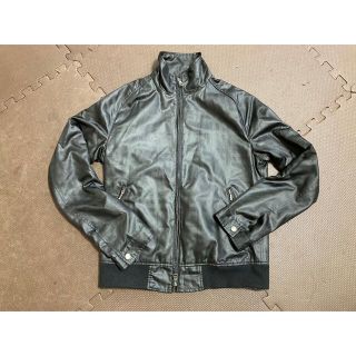 バーバリーブラックレーベル(BURBERRY BLACK LABEL)のバーバリーブラックレーベルMA-1黒ノバチェックBBLジャンパーライトアウター(ブルゾン)