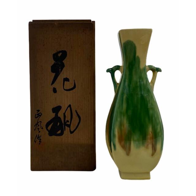 西風作 花瓶 骨董 陶器製 21B478の通販 by リカ's shop|ラクマ 西風作 花瓶 骨董 陶器製 21B478の通販 by リカ's shop|ラクマ