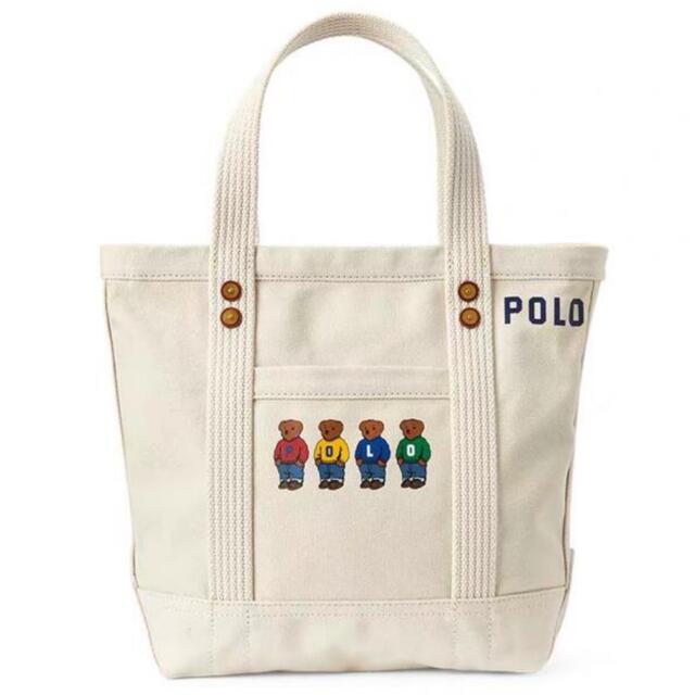 POLO RALPH LAUREN(ポロラルフローレン)のポロ　ラルフローレン トートバッグ　ポロベア レディースのバッグ(トートバッグ)の商品写真