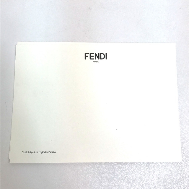 FENDI - フェンディ FENDI ポストカード＆封筒 ノベルティ 非売品