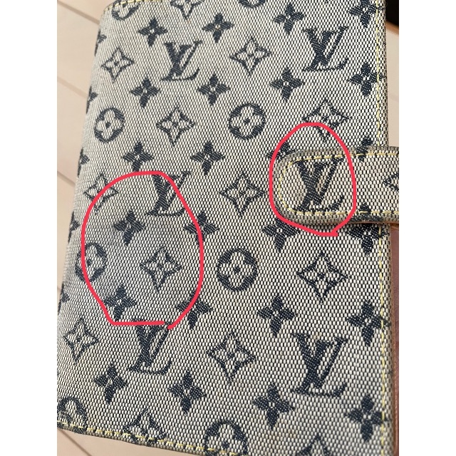 LOUIS VUITTON(ルイヴィトン)の【食道楽様専用】ルイヴィトン　Louis Vuitton 手帳カバー レディースのファッション小物(その他)の商品写真