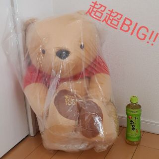 クマノプーサン(くまのプーさん)の【新品未開封】「ディズニー」クラシックPooh　ぬいぐるみBIG　61cm(キャラクターグッズ)