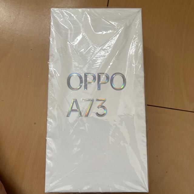 oppo a73 ネイビーブルー新品