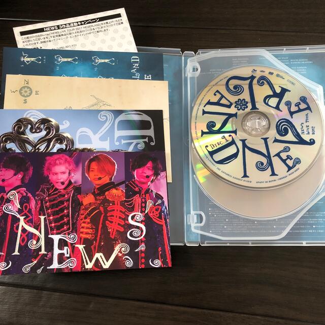 NEWS(ニュース)のNEWS　LIVE　TOUR　2017　NEVERLAND DVD エンタメ/ホビーのDVD/ブルーレイ(ミュージック)の商品写真