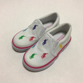 ポロラルフローレン(POLO RALPH LAUREN)の 【送料込】★新品★ラルフローレン★キッズスリッポン14cm(スリッポン)