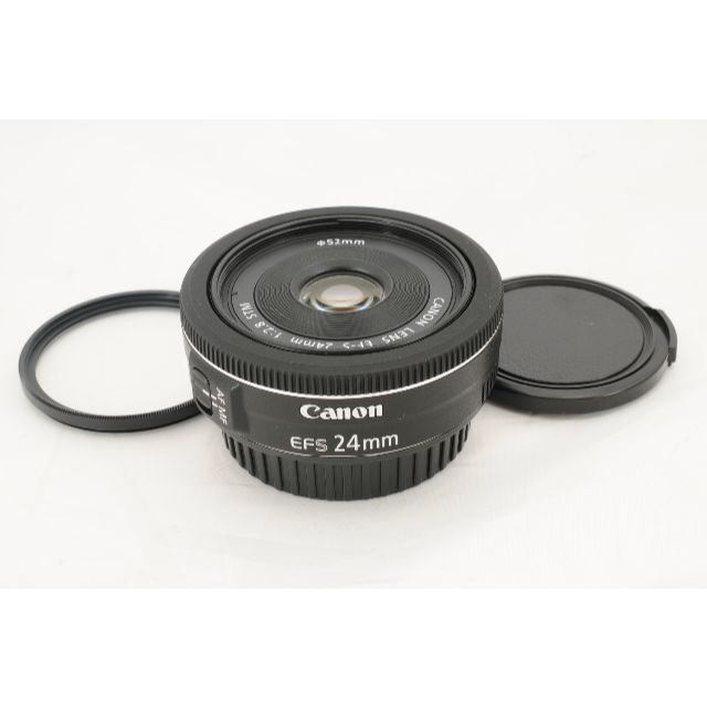【単焦点レンズ】Canon EF-S 24mm F2.8 STM パンケーキ