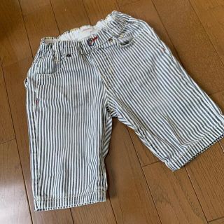 ジャンクストアー(JUNK STORE)の⭐︎JUNK STORE⭐︎ 美品ストライプ　ショートパンツsize100(パンツ/スパッツ)