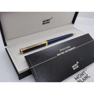 MONTBLANC - レアな未使用に近い美品！稀少軸色！深青色軸オブ ...