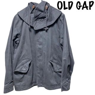 ギャップ(GAP)のOLD GAP オールドギャップ フード脱着可能　ミリタリーコート　黒(ミリタリージャケット)