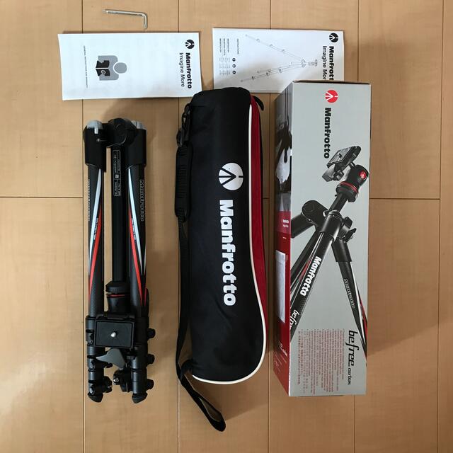 Manfrotto マンフロット Befree カーボン　4段 ボール雲台