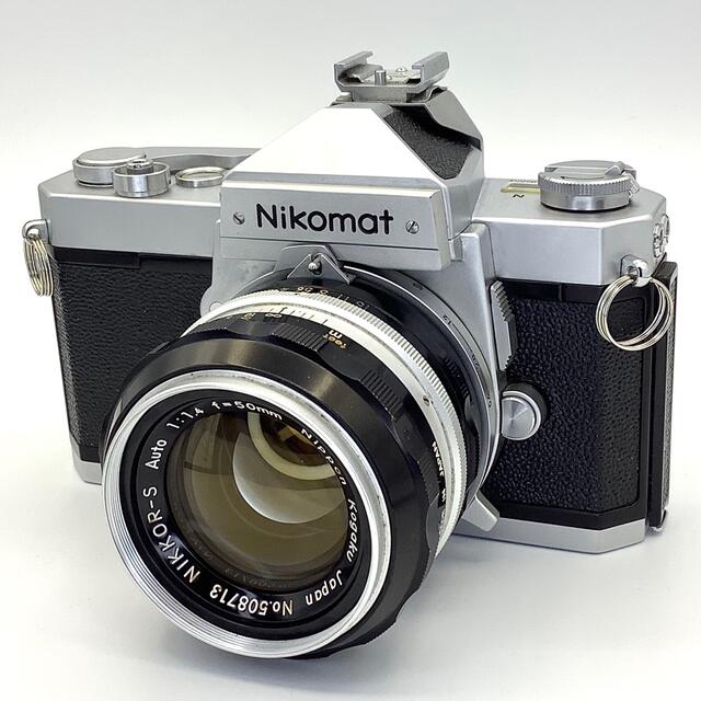 Nikon(ニコン)のニコマート FTn／NIKKOR-S Auto 50mm f1.4【整備済】 スマホ/家電/カメラのカメラ(フィルムカメラ)の商品写真