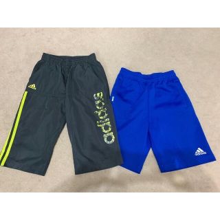 アディダス(adidas)のadidas ハーフパンツ 140cm 2点セット(パンツ/スパッツ)