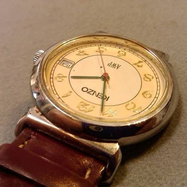 KENZO - KENZO（ケンゾー））クォーツ時計 メンズ 時計 一部ベルト欠品