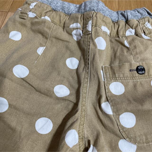 F.O.KIDS(エフオーキッズ)の週末値下げ　ドット柄ハーフパンツ キッズ/ベビー/マタニティのキッズ服男の子用(90cm~)(パンツ/スパッツ)の商品写真