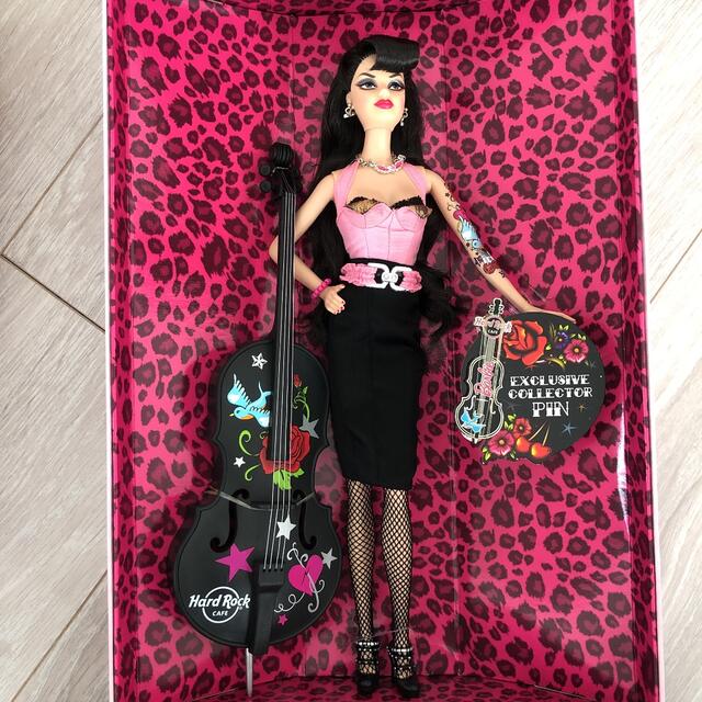 2009年バービーBarbie ハードロックカフェ コラボ タトゥー レア 2009年バービーBarbie ハードロックカフェ コラボ タトゥー レア