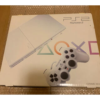 プレイステーション2(PlayStation2)のPS2 SCPH-90000 ホワイト箱付　美品(家庭用ゲーム機本体)