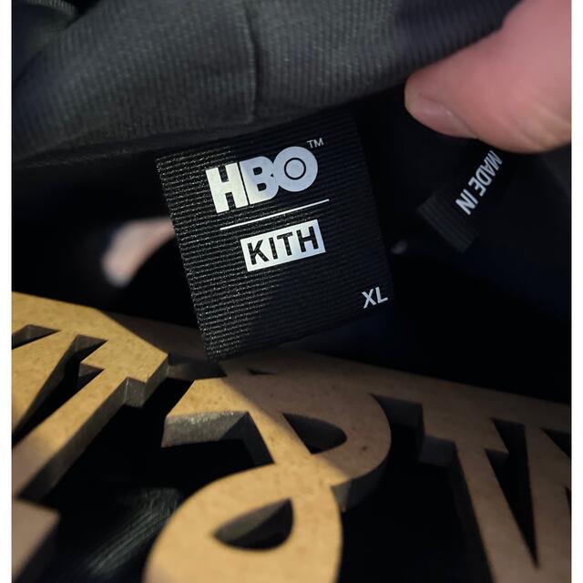 KITH サイズXL  HBO  新品　hoodie 2