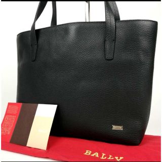 Bally - バリー BALLY トートバッグビジネス A4レザー本革ロゴブラック ...