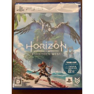 プレイステーション(PlayStation)の美品　Horizon Forbidden West PS5  コード付(家庭用ゲームソフト)