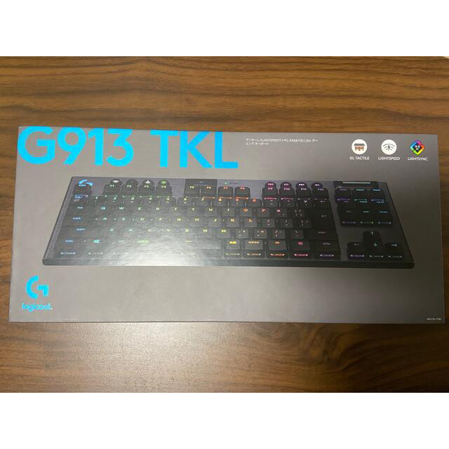 PC/タブレットロジクール G913-TKL-TCBK テンキーレス ワイヤレス RGB ゲー…