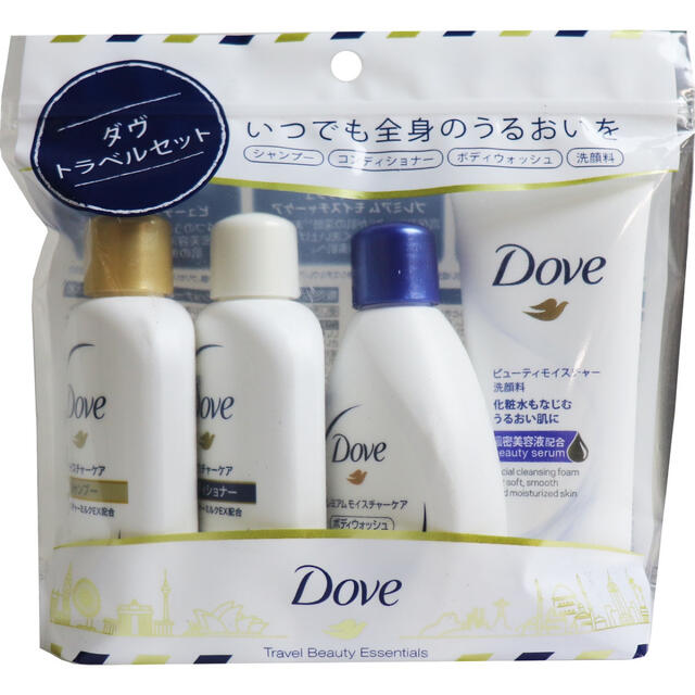 Unilever(ユニリーバ)のダブトラベルセット コスメ/美容のキット/セット(サンプル/トライアルキット)の商品写真