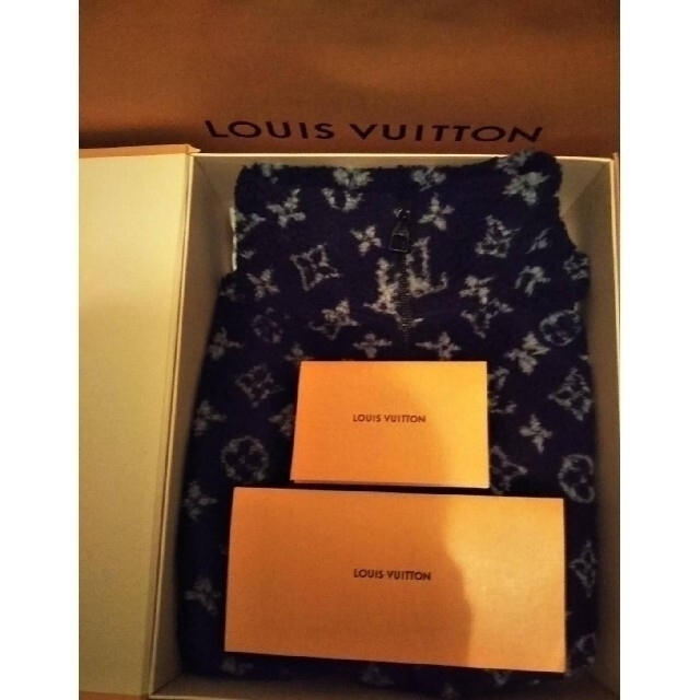 Louis Vuitton 希少モノグラムジャカードフリースジャケット ブラック 1