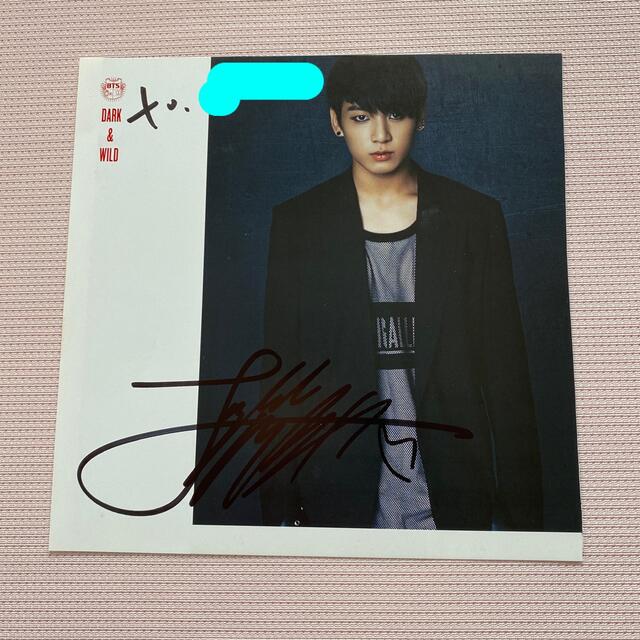 防弾少年団 BTS 公式 トレカ ポラロイド フォト カード 写真 直筆