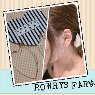 ローリーズファーム(LOWRYS FARM)の⋈ワイヤーハートピアス⋈(ピアス)