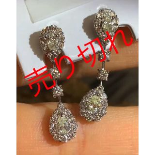 pt900  ダイヤモンド　ピアス　1.00ct (ピアス)