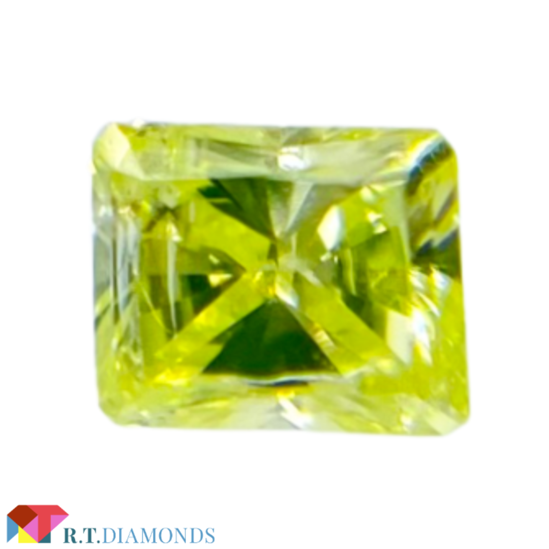 FANCY GREEN YELLOW 0.070ct RCT/RT1119