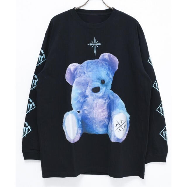 MILKBOY(ミルクボーイ)のtravas tokyo furry bear 熊 クマ カットソー Tシャツ メンズのトップス(Tシャツ/カットソー(七分/長袖))の商品写真